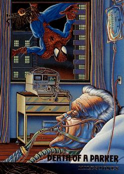 1995 Fleer Ultra Spider-Man #98 Death of a Parker Front