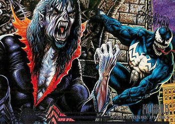 1995 Fleer Ultra Spider-Man #106 Venom / Morbius Front