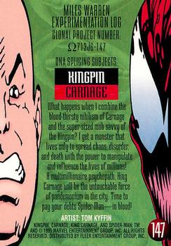 1995 Fleer Ultra Spider-Man #147 King Carnage Back