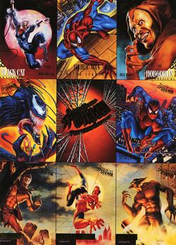 1995 Fleer Ultra Spider-Man #NNO 9-up Promo Front