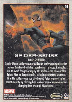 2009 Rittenhouse Spider-Man Archives #07 Spider-Sense Back