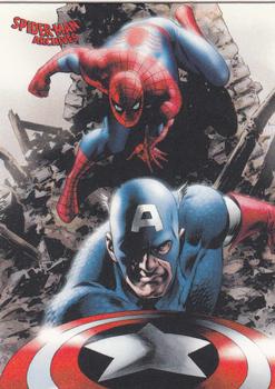2009 Rittenhouse Spider-Man Archives #55 Captain America Front