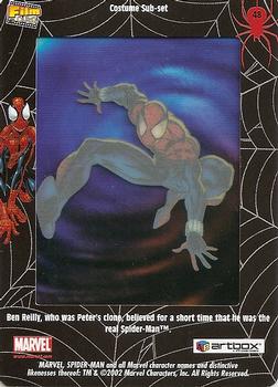 2002 ArtBox Spider-Man FilmCardz #48 Ben Reilly as Spider-Man Back