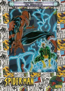 2002 ArtBox Spider-Man FilmCardz #39 Spider-Man vs. Electro Front