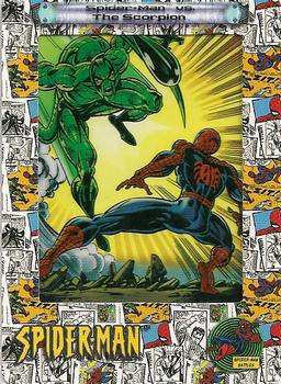 2002 ArtBox Spider-Man FilmCardz #41 Spider-Man vs. The Scorpion Front