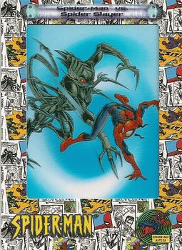2002 ArtBox Spider-Man FilmCardz #42 Spider-Man vs. Spider Slayer Front
