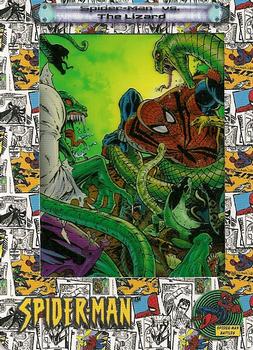 2002 ArtBox Spider-Man FilmCardz #43 Spider-Man vs. The Lizard Front