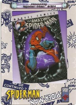 2002 ArtBox Spider-Man FilmCardz #72 Amazing Spider-Man #34 Front