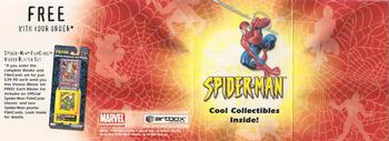 2002 ArtBox Spider-Man FilmCardz #NNO Spider-man Cool Collectibles Inside! Front