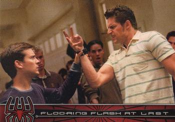 2002 Topps Spider-Man #22 Flooring Flash at Last Front