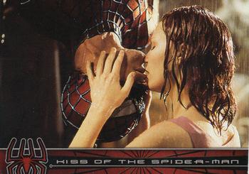 2002 Topps Spider-Man #63 Kiss of the Spider-Man Front