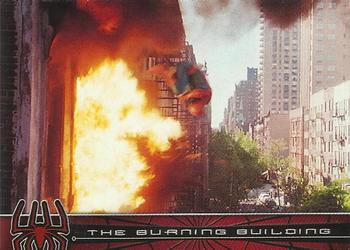 2002 Topps Spider-Man #64 The Burning Building Front