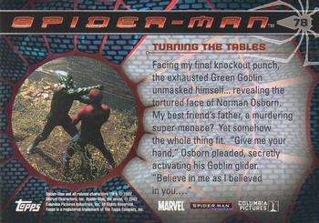 2002 Topps Spider-Man #78 Turning the Tables Back
