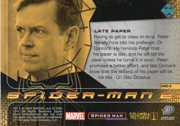 2004 Upper Deck Spider-Man 2 #SMC-5 Late Paper Back