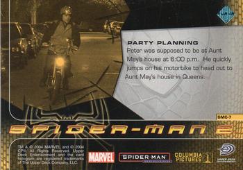 2004 Upper Deck Spider-Man 2 #SMC-7 Party Planning Back
