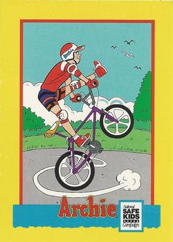 1991 Impel Trading Card Treats #NNO Archie -- Free-Wheelin' Archie Front