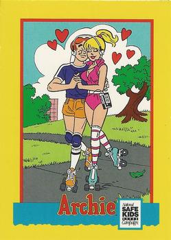 1991 Impel Trading Card Treats #NNO Archie -- Archie and Betty Make Beautiful Music Together Front