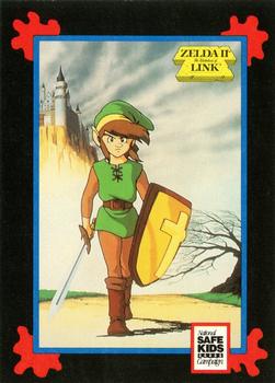 1991 Impel Trading Card Treats #NNO Nintendo -- Zelda II / Link Front