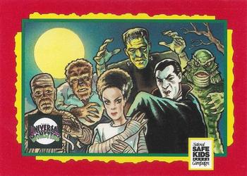 1991 Impel Trading Card Treats #NNO Universal Monsters Front
