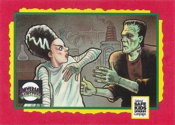 1991 Impel Trading Card Treats #NNO Universal Monsters -- Bride of Frankenstein Front