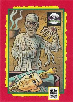 1991 Impel Trading Card Treats #NNO Universal Monsters -- The Mummy Front