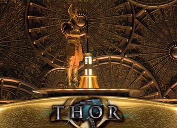 2011 Upper Deck Thor #22 Heimdall is the guardian of the Bifrost,... Front