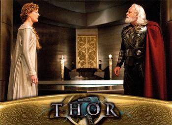 2011 Upper Deck Thor #23 Frigga questions her husband Odin's decision to Front