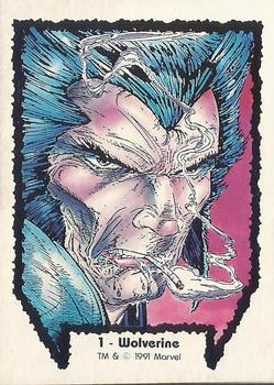 1991 Comic Images Wolverine From Then 'Til Now #1 Wolverine Front