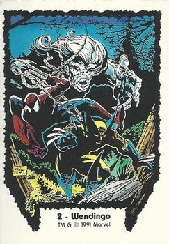 1991 Comic Images Wolverine From Then 'Til Now #2 Wendigo Front