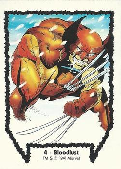 1991 Comic Images Wolverine From Then 'Til Now #4 Bloodlust Front