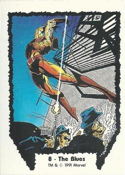 1991 Comic Images Wolverine From Then 'Til Now #8 The Blues Front