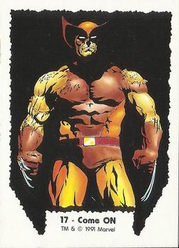 1991 Comic Images Wolverine From Then 'Til Now #17 Come ON Front