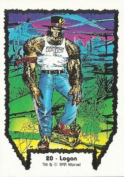 1991 Comic Images Wolverine From Then 'Til Now #20 Logan Front