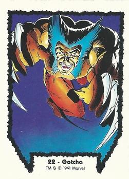 1991 Comic Images Wolverine From Then 'Til Now #22 Gotcha Front