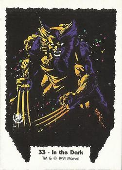 1991 Comic Images Wolverine From Then 'Til Now #33 In the Dark Front