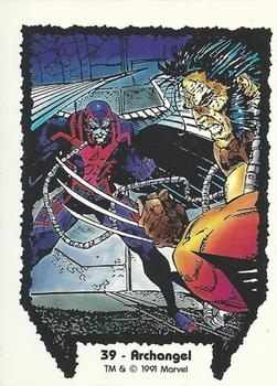 1991 Comic Images Wolverine From Then 'Til Now #39 Archangel Front