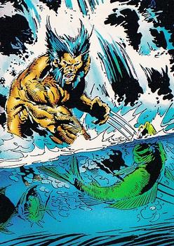 1992 Comic Images Wolverine From Then 'Til Now II #11 Wild Beast Front