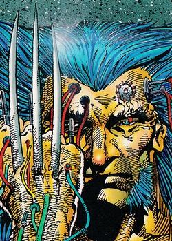 1992 Comic Images Wolverine From Then 'Til Now II #19 Claws Front