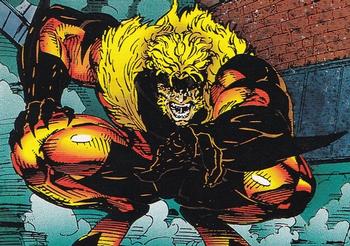 1992 Comic Images Wolverine From Then 'Til Now II #78 Sabretooth Front