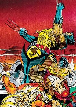 1992 Comic Images Wolverine From Then 'Til Now II #84 Rip and Tear Front