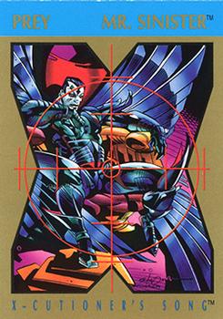 1992 SkyBox Marvel Comics X-Cutioner's Song #NNO Mr. Sinister Front