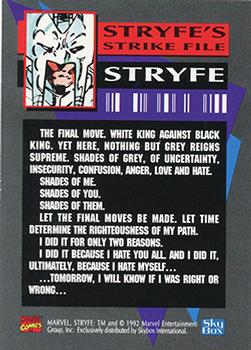 1992 SkyBox Marvel Comics X-Cutioner's Song #NNO Stryfe Back