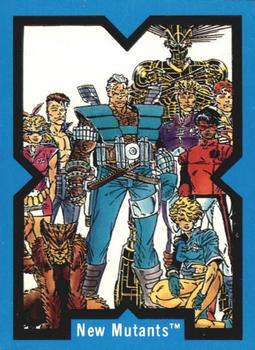 1991 Comic Images X-Force #1 New Mutants Front