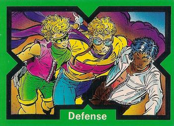 1991 Comic Images X-Force #22 Defense Front