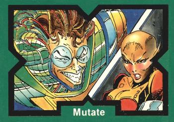 1991 Comic Images X-Force #50 Mutate Front