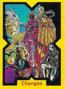 1991 Comic Images X-Force #55 Changes Front