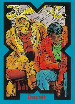 1991 Comic Images X-Force #67 Deceit Front