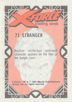 1991 Comic Images X-Force #71 Stranger Back