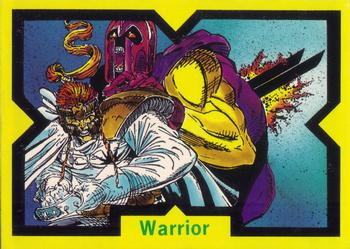 1991 Comic Images X-Force #80 Warrior Front
