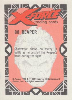 1991 Comic Images X-Force #88 Reaper Back